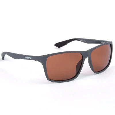 Afbeelding van Shimano Eyewear Matte Dark Grey &amp; Copper