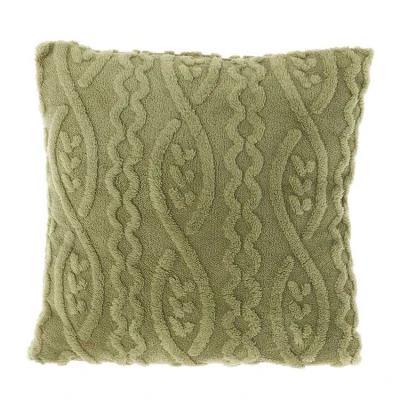 Afbeelding van Unique Living Sierkussen Pleun Tea Green 45x45cm