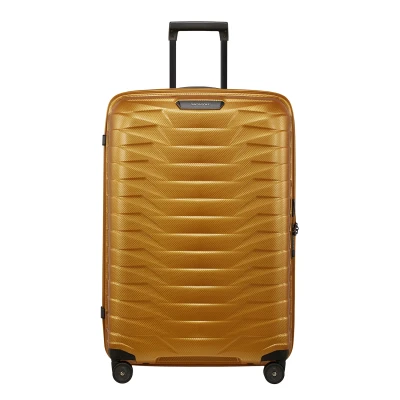 Afbeelding van Samsonite Proxis Spinner 75 honey gold Harde Koffer