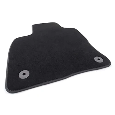 Afbeelding van Chauffeursmat voor VW Polo 6 VI (individuele bestuurderszijde) zwart velours automatten