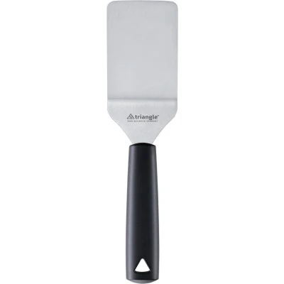 Afbeelding van Triangle Paletmes met Ergonomische Knik 10 cm RVS Lemmet Duurzaam Biobased Heft 27 Zwart
