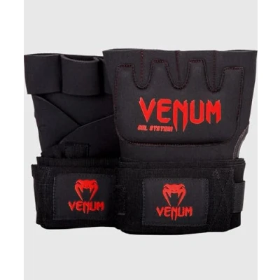 Afbeelding van Venum Binnen Handschoenen Kontact Gel Gloves Zwart Rood XS