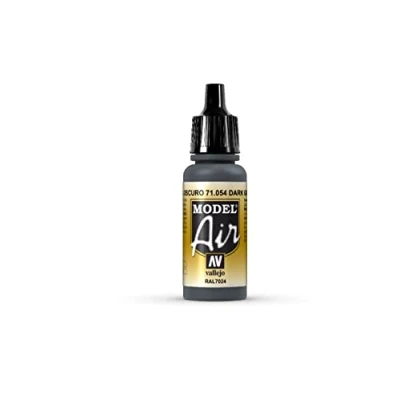 Image de Vallejo Model Air Flacon de peinture acrylique 17 ml Dark Grey Blue