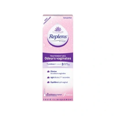 Afbeelding van Laboratoires Fumouze Replens Vaginale Geur Behandelingsgel 3 Unidoses