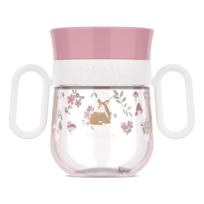 Afbeelding van Mepal Mio 360 drinkbeker 200 ml Makkelijk vast te houden Kinderservies Fairy Garden