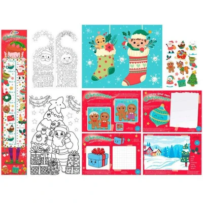 Afbeelding van Grafix Kleur en Activiteitenblok Kerst