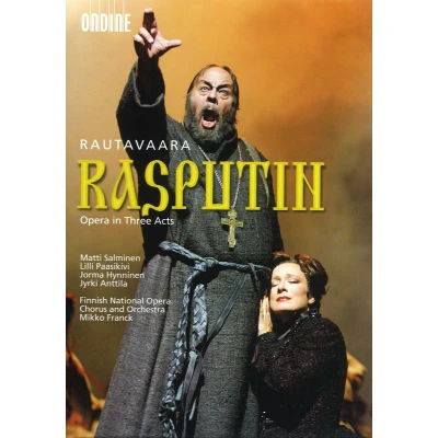 Afbeelding van Mati Salminen, Lilli Paasikivi, Finnish National Opera, Mikko Franck Rautavaara: Rasputin (DVD)