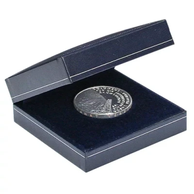 Afbeelding van Safe Safe, Luxus, Munten box, Mini Vormschuim Blauw afm: 75x75x25 mm. per st.