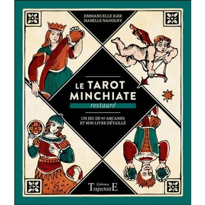 Image de Le Tarot Minchiate restauré Un jeu de 97 arcanes et son livre détaillé Coffret