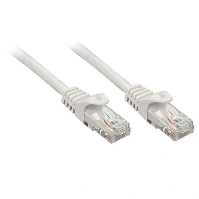 Afbeelding van LINDY 48400 RJ45 Netwerkkabel, patchkabel CAT 5e U/UTP 0.50 m Grijs 1 stuk(s)