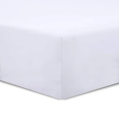 Afbeelding van VISION Hoeslaken 200x200 cm Wit 100% katoen