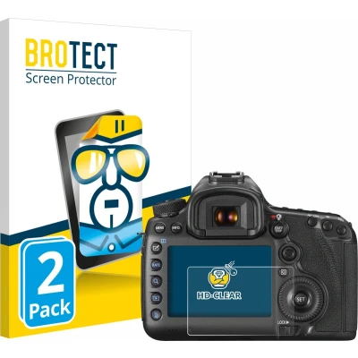 Afbeelding van BROTECT Screenprotector voor Canon EOS 5DS / R Folie Beschermfolie transparant (2 Stuks)