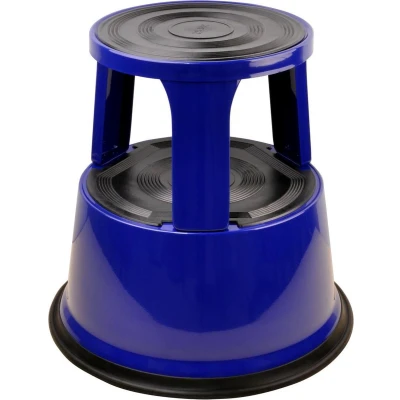 Afbeelding van Opstapkruk Desq 42cm metaal blauw