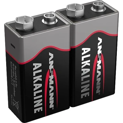 Afbeelding van Ansmann 2er Shrink Eblock accu Red