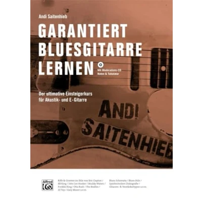 Afbeelding van Garantiert Bluesgitarre lernen