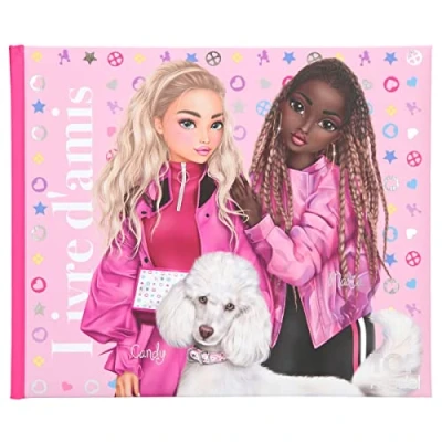 Afbeelding van TPMODEL Vriendschapsboek (Franse versie Franse versie) Topmodel model Candy en Malia