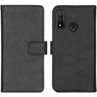 Afbeelding van iMoshion Hoesje Geschikt voor Huawei P Smart (2020) Met Pasjeshouder Luxe Bookcase Zwart
