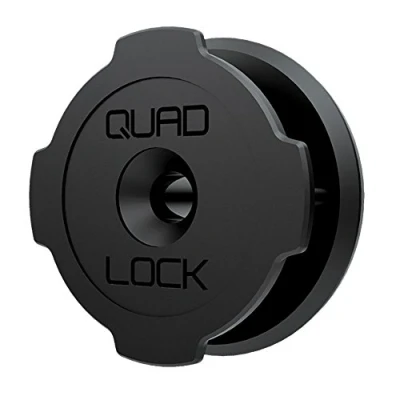 Afbeelding van Stuurdeel quadlock wall mount twin pack adapter ZWART