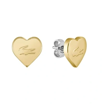 Afbeelding van Lacoste LOVE MY CROC Oorbellen goldcoloured, Dames, Maat: One Size, Gold coloured
