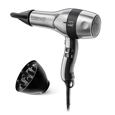 Image de Sèche Cheveux Valera Swiss Silent Jet 8700 2400W Position air Froid Technologie Ionique Gris