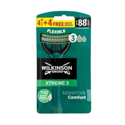 Afbeelding van 1+1 gratis: Wilkinson Wegwerpscheermesjes Xtreme 3 Sensitive Comfort 6 stuks