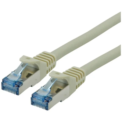 Afbeelding van ROLINE Patchkabel Cat.6A S/FTP (PiMF), Component Level, LSOH, grijs, 5 m