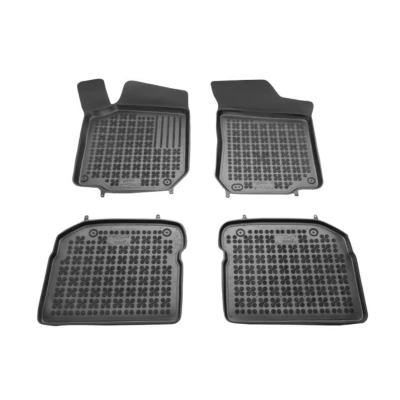 Afbeelding van REZAW PLAST 200201 Vloermatset Rubber voor en achter 4 Zwart Op maat gemaakt VOLKSWAGEN: Golf 4, Variant, Bora Saloon, SEAT: Leon I Hatchback