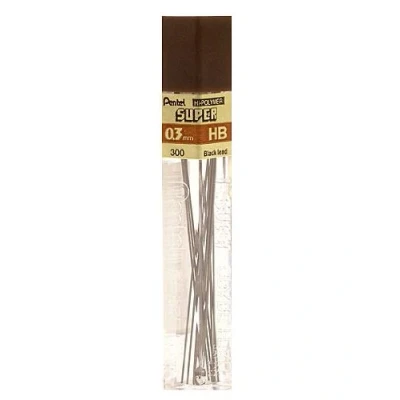 Afbeelding van Pentel C505 set van 12 vullingen 0,5 mm 4H voor vulpotlood