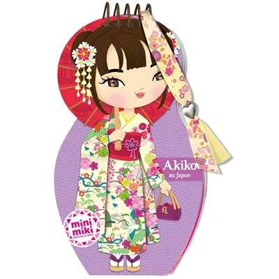Image de Minimiki Carnet créatif Akiko au Japon nouvelle édition