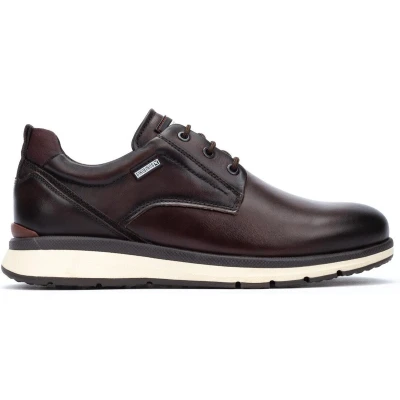 Afbeelding van Pikolinos Cordoba heren sneaker bruin maat 45 (EU) 11 (UK)