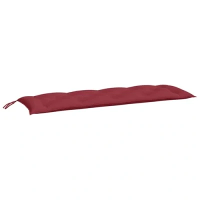 Afbeelding van Tuinbankkussen 150x50x7 cm oxford stof wijnrood