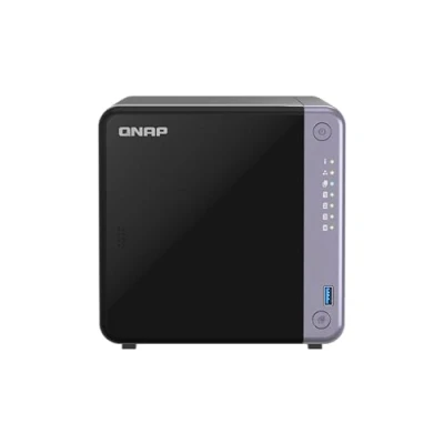 Afbeelding van QNAP TS 432X 4G data opslag server NAS Tower Alpine AL 524 4 GB DDR4 QTS Zwart