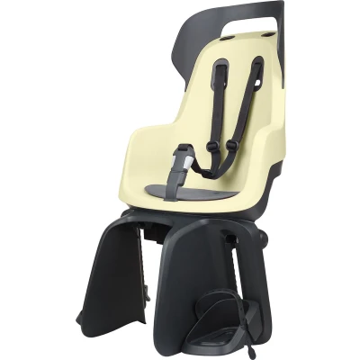 Afbeelding van Bobike Maxi Go RS Fietsstoeltje Met slaapstand Bagagedrager Lemon Sorbet