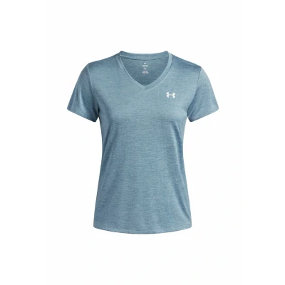 Afbeelding van Under Armour TECH Twist Sport Tshirt, Dames, Maat: Medium, Blue calm