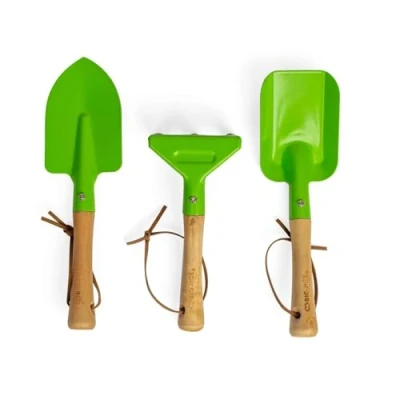Afbeelding van Bigjigs Tuingereedschap Hout/Staal 3 delig
