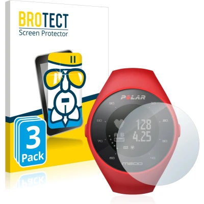 Afbeelding van BROTECT Screenprotector voor Polar M200 Folie Beschermfolie Beschermglas transparant (3 Stuks)