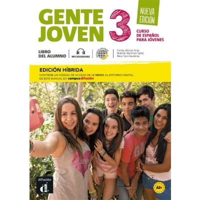 Image de Gente joven N. E. 3 Livre de l&#039;élève Éd. hybride