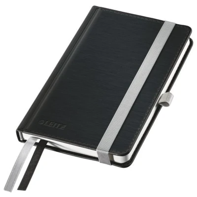 Afbeelding van NOTEBOOK HC A6 Q SATIJN ZWART