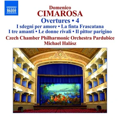 Afbeelding van Czech Chamber Philharmonic Orchestra Pardubice, Michael Halász Cimarosa: Overtures 4 (CD)