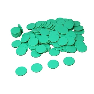 Image de WISSNER 200231.000 Jetons de Jeu Vert