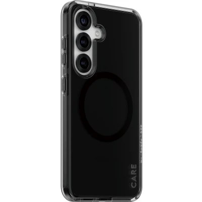Afbeelding van Care Cover Samsung S25 Smokey Zwart (cpz fcucqisag931 smo)