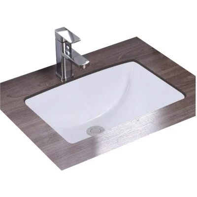 Afbeelding van REA Adela Onderbouwwastafel Waskom 46 x 33 19 cm Glans Wit