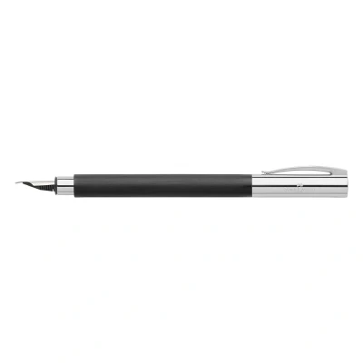 Afbeelding van Faber Castell Ambition Precious Resin Black FP M