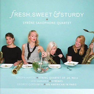 Afbeelding van Syrene Saxophone Quartet Fresh, Sweet &amp; Strurdy (CD)