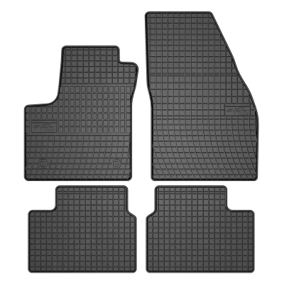 Afbeelding van FROGUM 546108 Vloermatset Rubber voor en achter 4 Zwart Op maat gemaakt OPEL: Meriva B, A