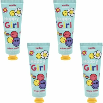Afbeelding van Smiley Handcrème Set Van 4 Vanilla