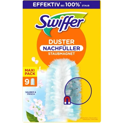 Afbeelding van Swiffer Duster 9 navullingen Schoon en fris