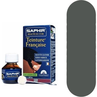 Afbeelding van Saphir Teinture Francaise indringverf voor suede en gladleer 14 Grijs 50ml