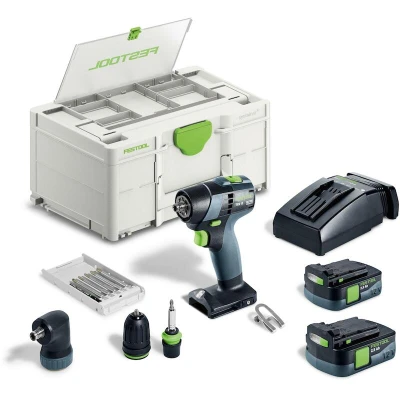Afbeelding van Festool TXS 12 2,5 Set Accu Schroefboormachine 12V 2.5Ah in Systainer 576874