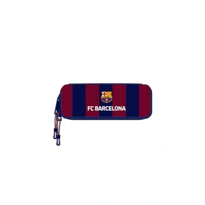 Afbeelding van Alleshouder F.C. Barcelona 24/25 Kastanjebruin Marineblauw 22 x 5 8 cm